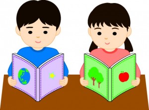 子供の読書（カラ…