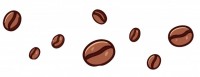 コーヒー豆のイラ…