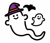 お化けのハロウィ…