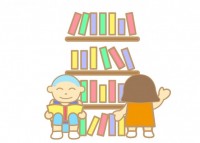 読書週間　図書館…