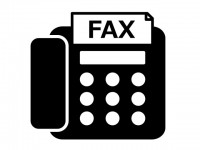 FAXのアイコン…