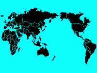 世界地図の壁紙の…