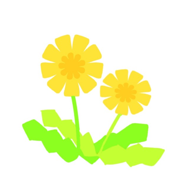 75 たんぽぽ イラスト 保育 美しい花の画像