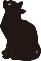 黒猫 かわいい無料イラスト 使える無料雛形テンプレート最新順 素材ラボ