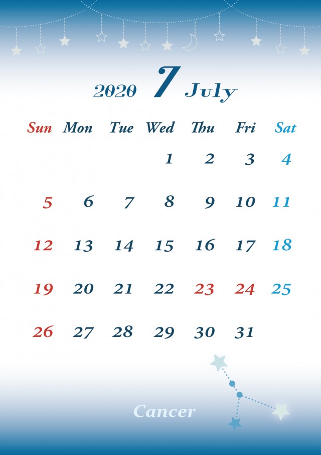 最も検索された 7 月 カレンダー 無料の印刷可能な素材