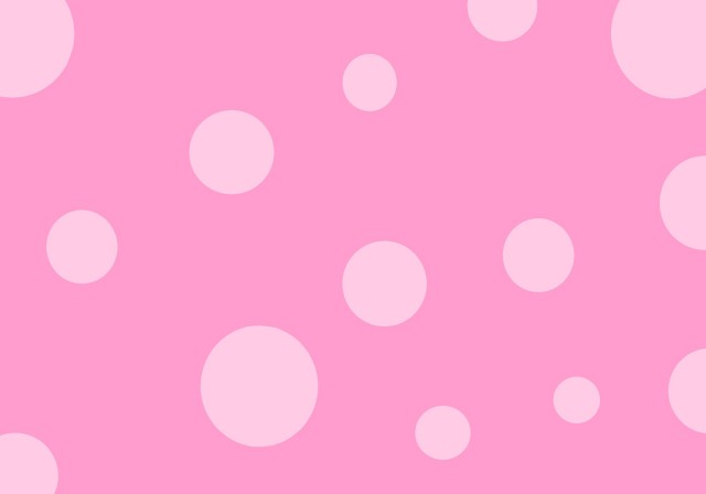 水玉模様 ピンクの背景 無料イラスト素材 素材ラボ