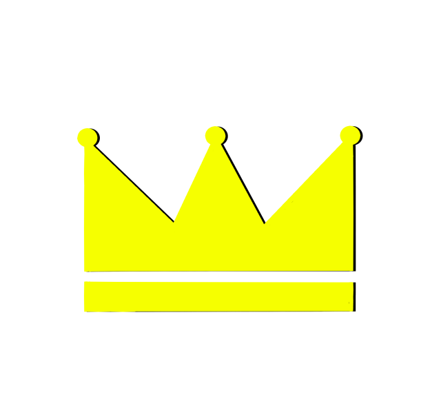 王冠マーク 無料イラスト素材 素材ラボ