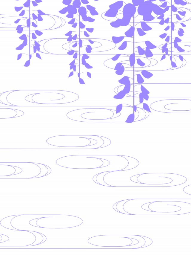 藤の背景素材01 紫 無料イラスト素材 素材ラボ
